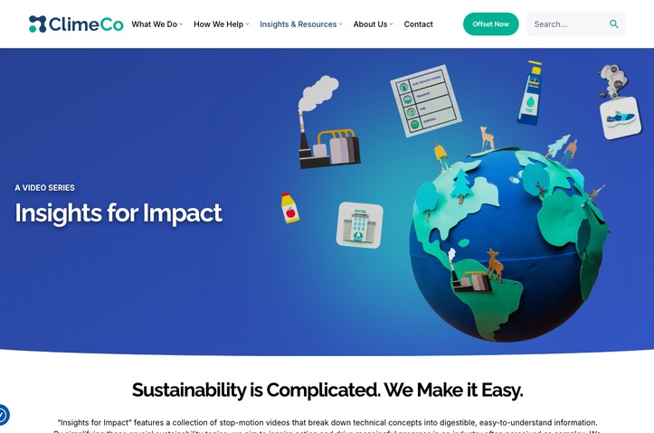 ClimeCo Insights for Impact by ClimeCo