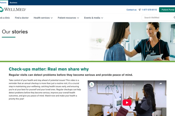 Check-ups matter: Real men share why by WellMed Medical Management