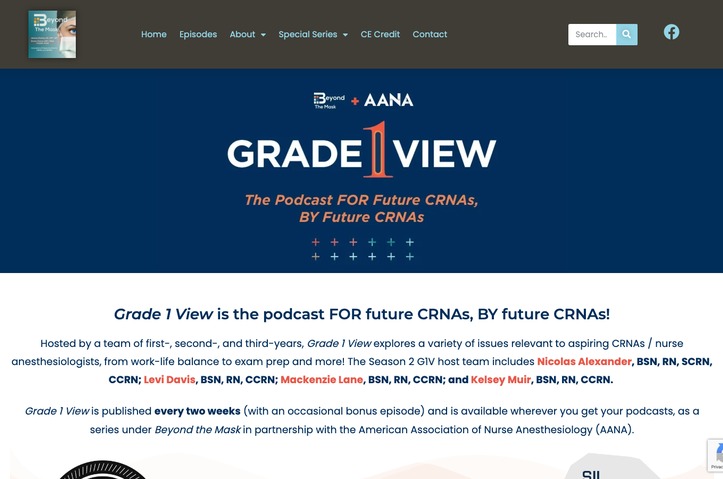 Grade 1 View by American Association of Nurse Anesthesiology