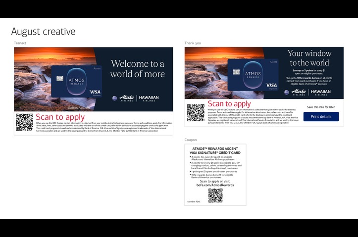 Welcome to a world of more ATM ad by Bank of America