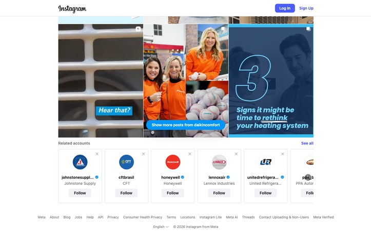 Daikin Comfort Instagram by Daikin Comfort