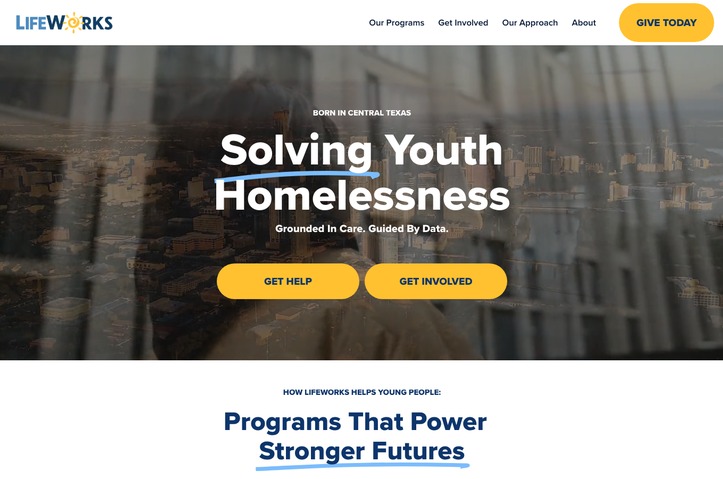 LifeWorks Website Refresh by Mighty Citizen