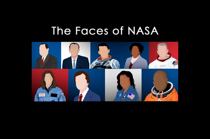 THE FACES OF NASA by Visionary Magic Design