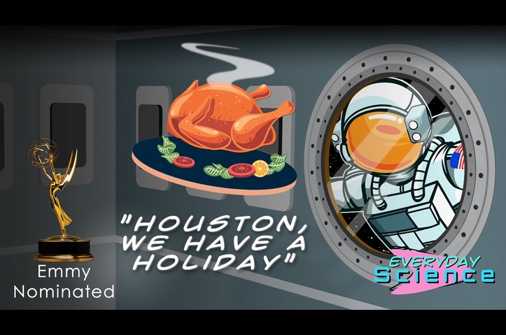 Everyday Science “Houston, We Have a Holiday” by Visionary Magic Design