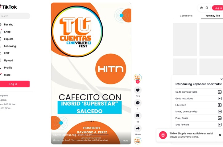 2025 Tú Cuentas Cafecito con Ingrid “Superstar” Salcedo by HITN TV