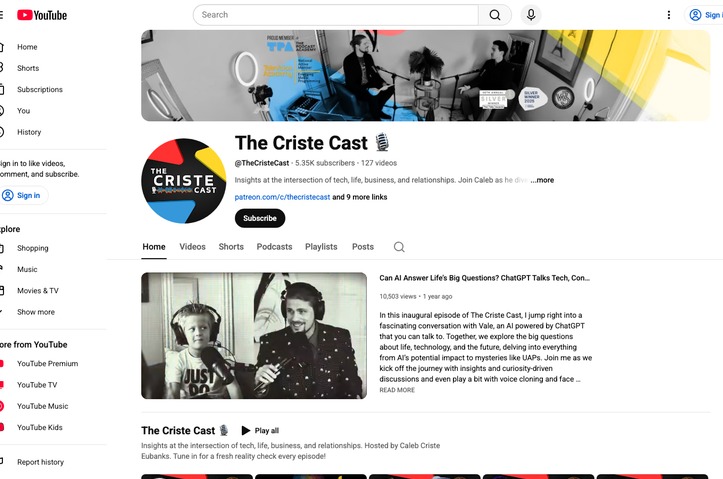 The Criste Cast: Conversations at the Intersection of Tech, Life, and Leadership by The Criste Cast 🎙