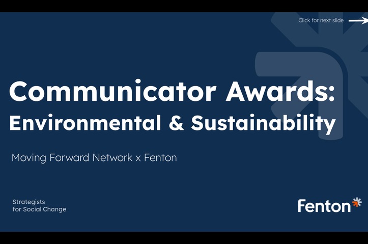 Moving Forward Network: "Their Pollution, Our Solution" by Fenton