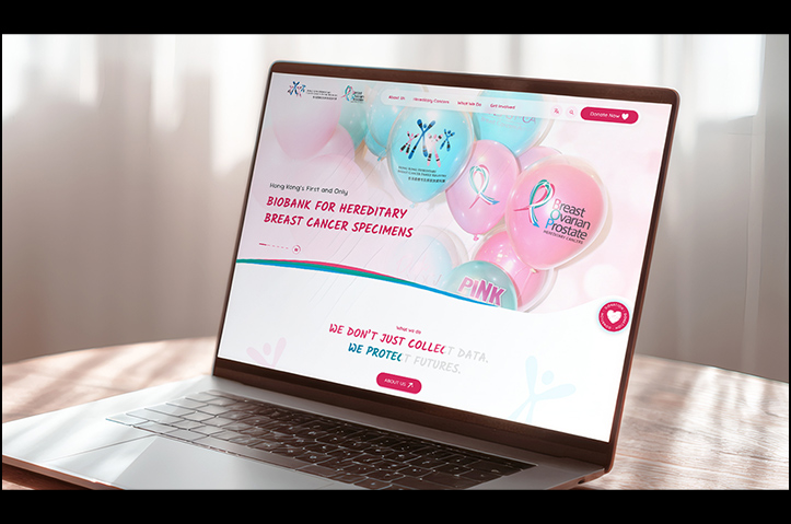 Hong Kong Hereditary Breast Cancer Family Registry Website by theOrigo Ltd.