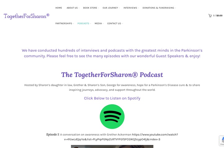 The TogetherForSharon® Podcast by TogetherForSharon®