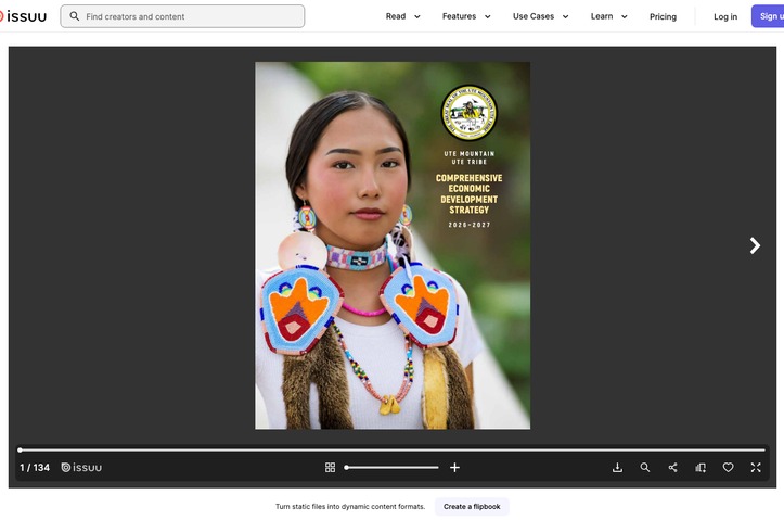 Ute Mountain Ute Tribe CEDS 2025-2026 by Center for Rural Outreach and Public Services, Inc.