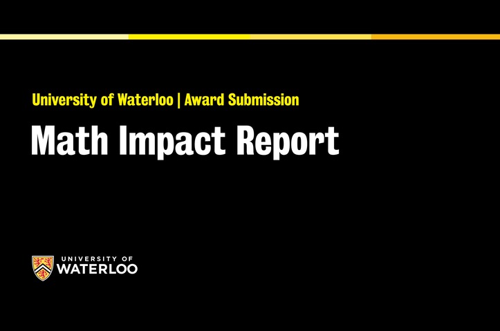 Math Impact Report by University of Waterloo