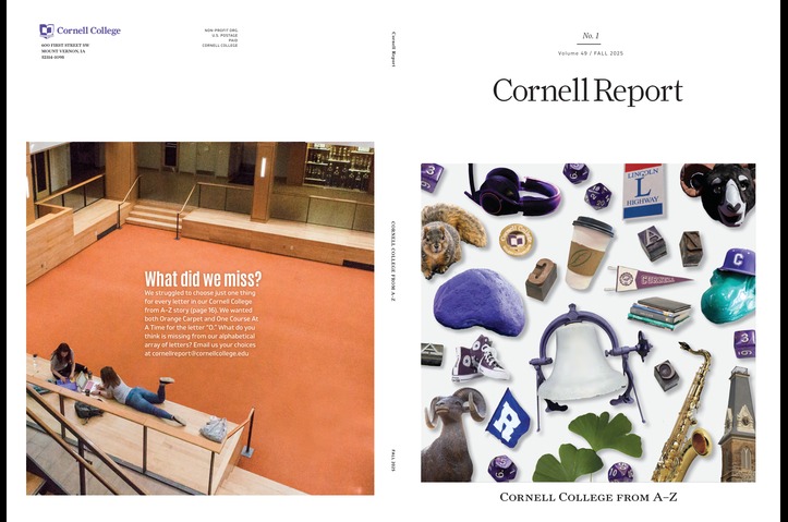 Cornell Report Fall 2025 Alumni Magazine by Amy Belice Graphic Design