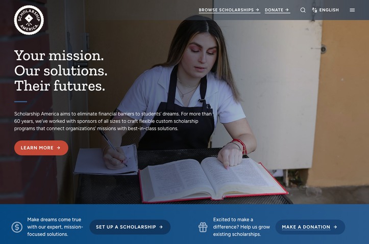 Scholarship America by Mindgrub Technologies