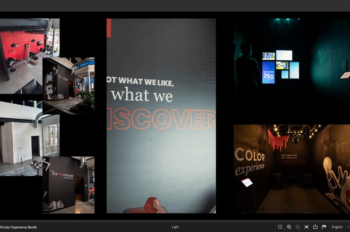 The FifthColor Brand Experience Booth by FifthColor