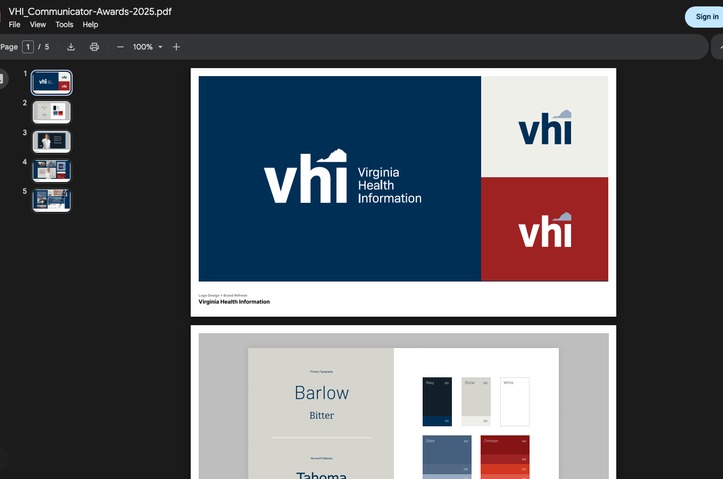VHI Brand Work by Mindgrub Technologies