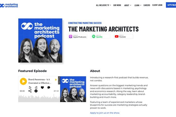 The Marketing Architects Podcast by Marketing Architects