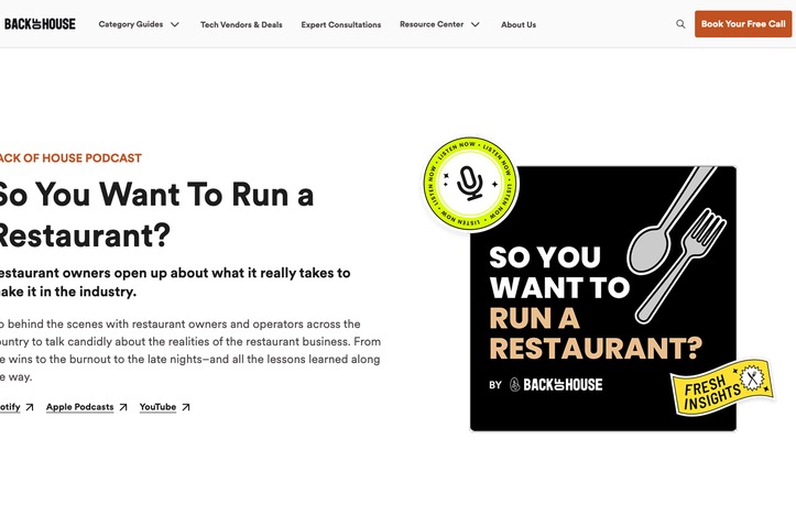 So You Want To Run a Restaurant? by Gordon Food Service