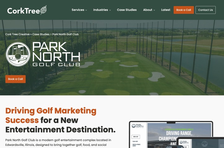 Park North Golf Club by Cork Tree Creative