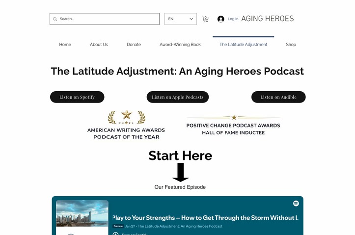 The Latitude Adjustment by Aging Heroes