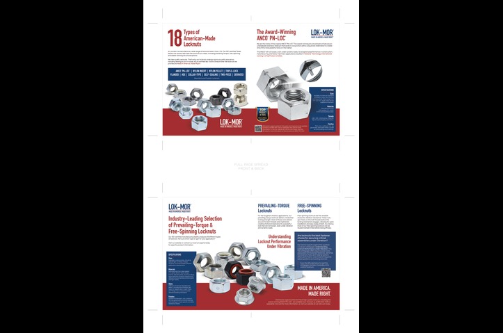 Lok-Mor - American Fastener Journal - Full Page Double Spread by Triad B2B Agency