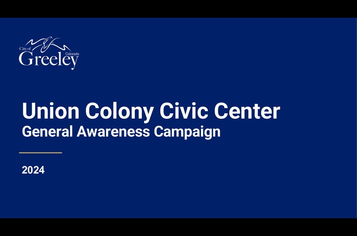 Union Colony Civic Center by Mozaic Media & Communications