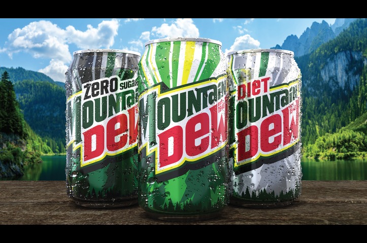 Mountain Dew Redesign 2025 by PepsiCo