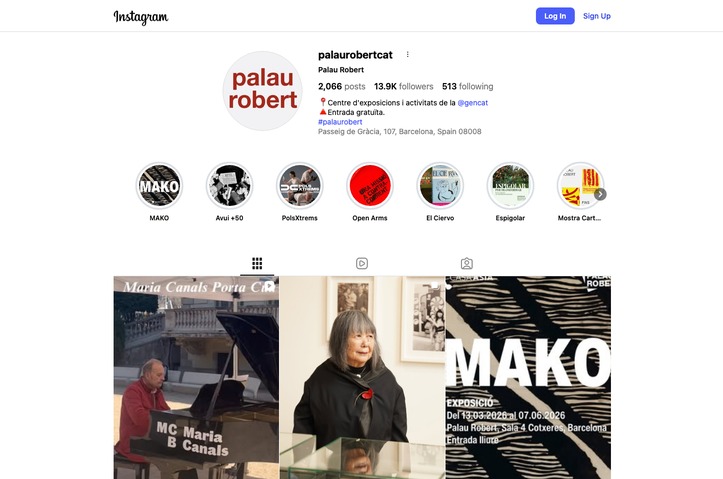 Palau Robert – Culture that Connects Through Social Media by Imagina digital