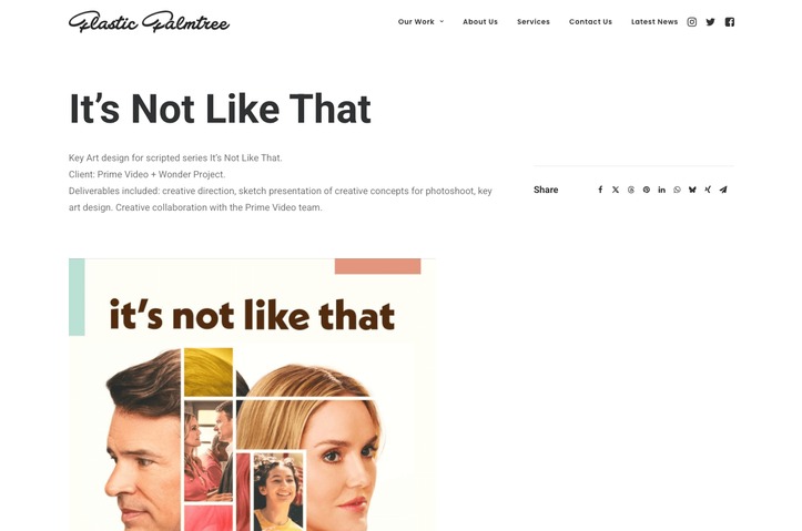 It's Not Like That by Plastic Palmtree, Inc.