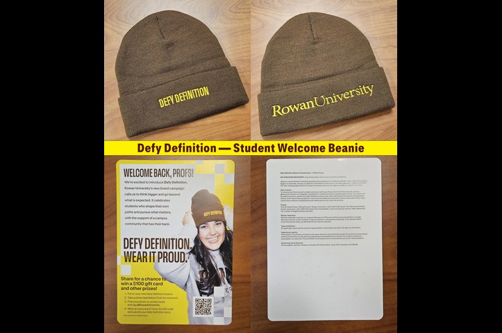 Defy Definition Beanie by Rowan University