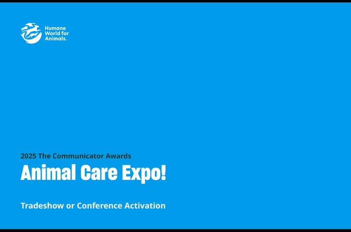 Humane World for Animals, Animal Care Expo 2025 by Humane World for Animals