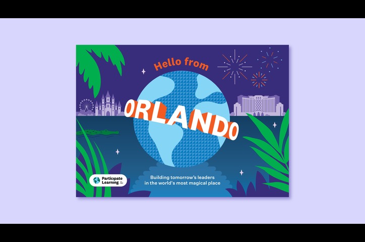 Hello from Orlando Postcard by Participate Learning
