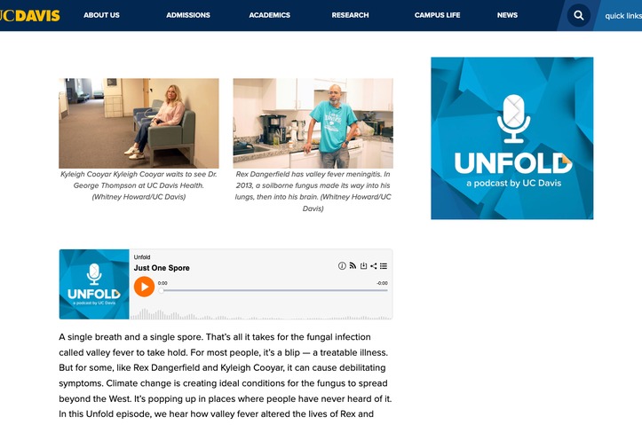Just One Spore by Strategic Communications, UC Davis