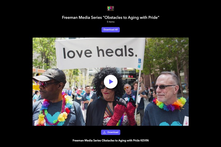 "Obstacles to Aging with Pride" by Freeman Media