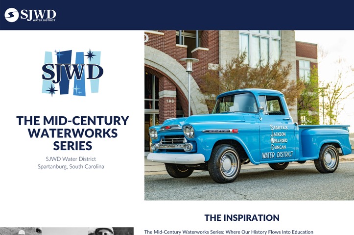 Mid-Century Waterworks by SJWD Water District