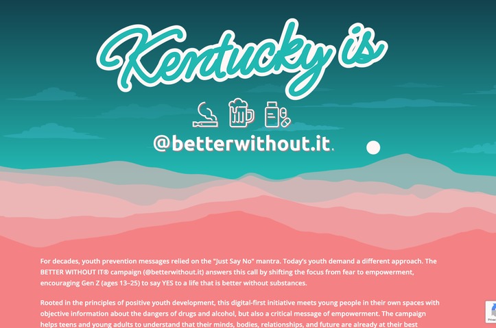 Better Without It ® Kentucky by CTS { agency