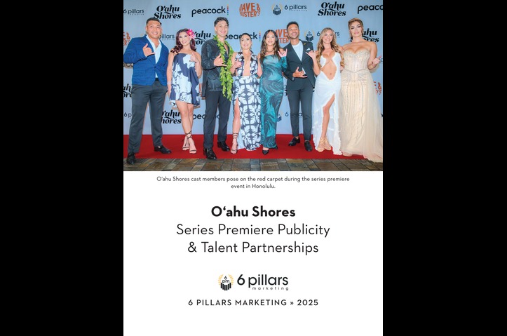 O?ahu Shores: Series Premiere Publicity and Talent Partnerships by 6 Pillars Marketing