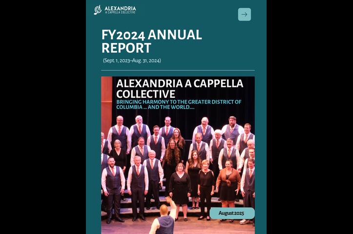 Alexandria A Cappella Collective FY2024 Annual Report by The Sherwood Group