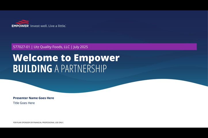 Utz - One door. One message. One seamless transition. by Empower