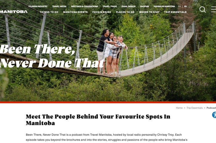 Been There, Never Done That Podcast by Travel Manitoba