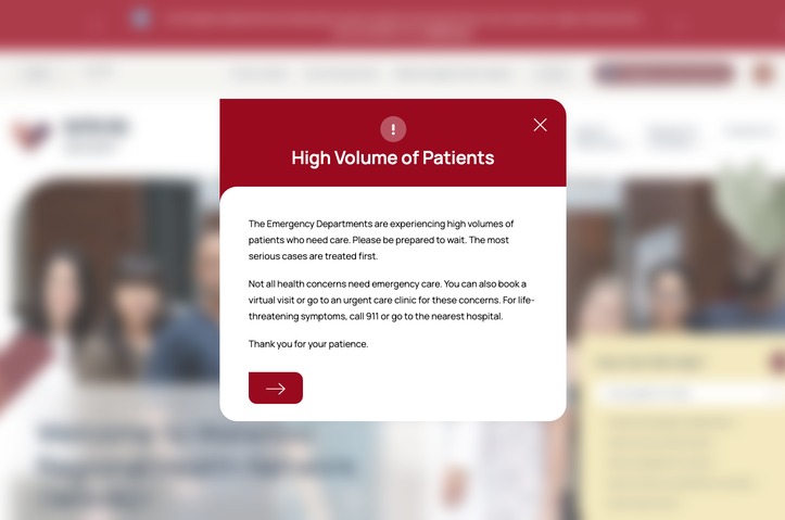 Waterloo Regional Health Network (WRHN) Website by Cinnamon Toast New Media Inc.