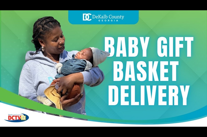 Baby Gift Basket Delivery from Roads & Drainage Dept. by DeKalb County Television