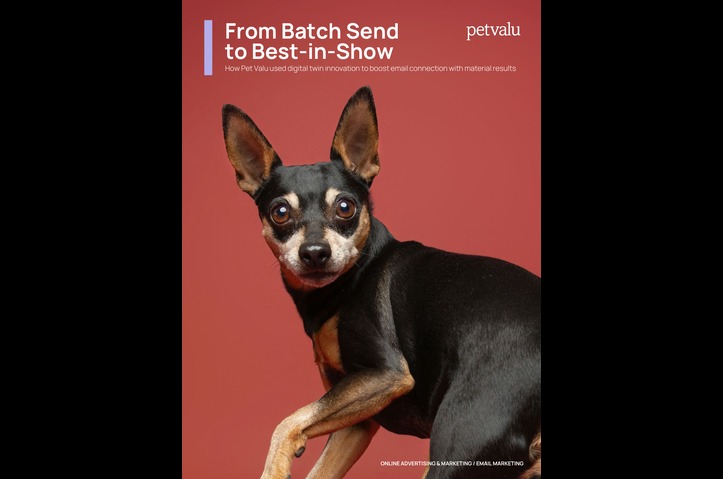Breed Personalized Promotions: How Pet Valu used AI enabled digital twin innovation to boost email connection with material results by WTD (William Thomas Digital)
