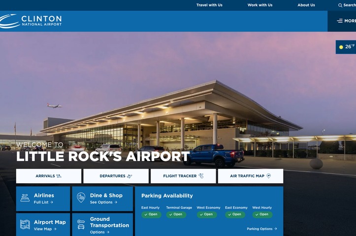 Bill & Hillary Clinton National Airport by Few - Digital Product Agency