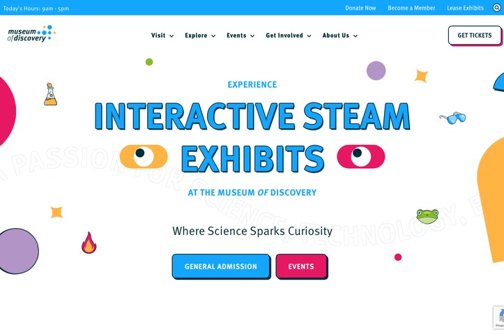 Museum of Discovery by Few - Digital Product Agency