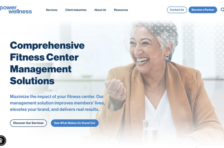 Power Wellness Website Redesign by EDUCO