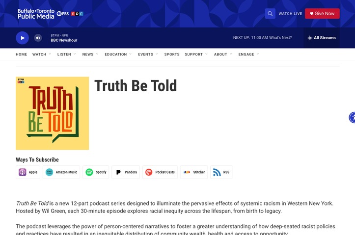 Truth Be Told by Buffalo Toronto Public Media