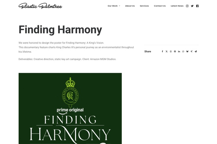 Finding Harmony: A King's Vision by Plastic Palmtree, Inc.