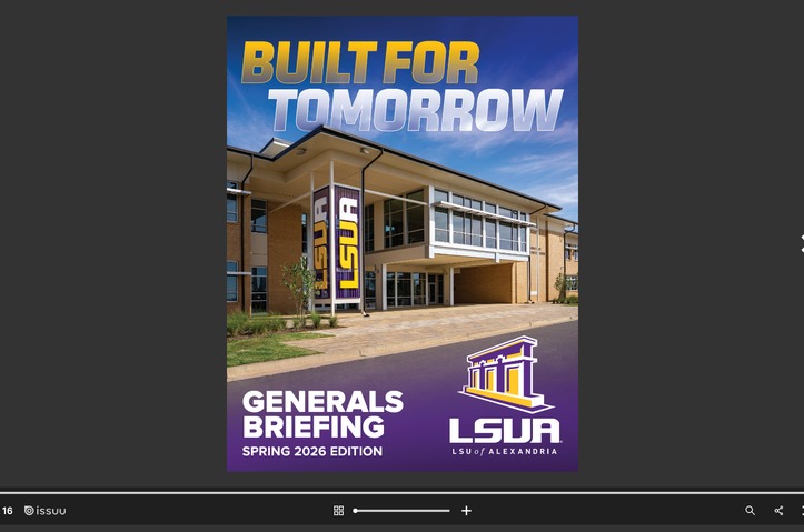 Generals Briefing, Spring 2026 by Louisiana State University of Alexandria