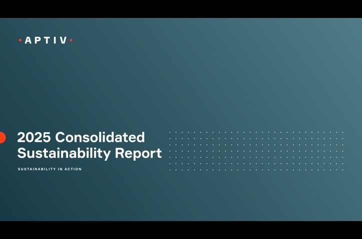 Aptiv 2025 Sustainability Report by Aptiv
