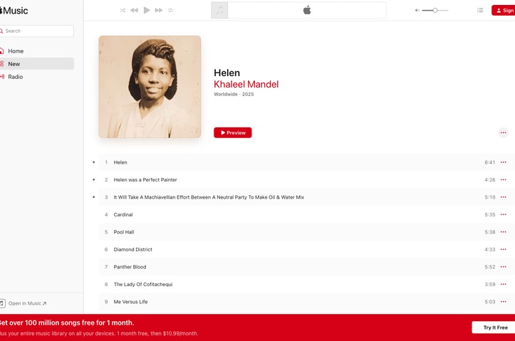 Helen by Khaleel Mandel